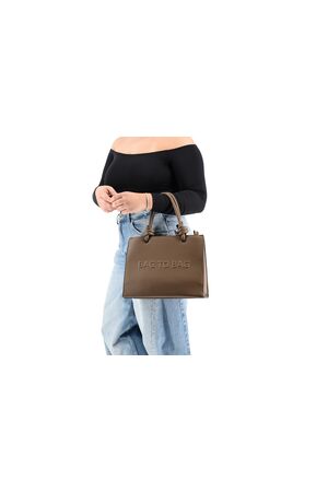 Bag to Bag Τσάντα Χειρός Σε Taupe Σκούρο Μπεζ Χρώμα - BTB0011