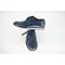 Fentini Li Blue Men's Leather Shoe With Linen Blue Design