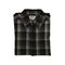 Wrangler W51294301 Ανδρικό Πουκάμισο Καρό Ίσια Κανονική Γραμμή Μακρυμάνικο Μαύρο
