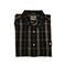 Wrangler W5519ME2D Ανδρικό Πουκάμισο Καρό Μακρυμάνικο Ίσια Κανονική Γραμμή Μαύρο