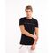Martini 70869 Ανδρική Μπλούζα Κοντομάνικη T-Shirt Με Τύπωμα Σε Κανονική Γραμμή Μαύρη