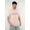 EDWARD Ivar Ανδρική Μπλούζα Κοντομάνικη T-Shirt Με Τύπωμα Σε Κανονική Γραμμή Ροζ/Σομον