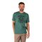 Pre End 100298 CALVIN Ανδρική Μπλούζα Κοντομάνικη T-Shirt Με Τύπωμα Μπροστά Σε Κανονική Γραμμή Πράσινη