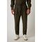 Stefan 3800 Ανδρικό Παντελόνι Chinos Κοτλέ Με Πιέτες Oversize Χακί