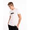 Martini 70843 Ανδρική Μπλούζα Κοντομάνικη T-Shirt Με Τύπωμα Και Τρέσα Σε Κανονική Γραμμή Λευκή