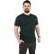 Side Effect RS-4246  Ανδρική Μπλούζα Κοντομάνικη T-Shirt Ελαστική Μονόχρωμη Σε Κανονική Γραμμή Πράσινη