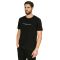 Edward Banjo Ανδρική Μπλούζα Κοντομάνικη T-Shirt Με Τύπωμα Σε Κανονική Γραμμή Μαύρη