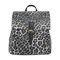 Bag to Bag Σακίδιο Πλάτης Backpack Σε Λεοπάρ Μαύρο Χρώμα - WH8512