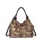Bag to Bag Τσάντα Ώμου Σε Λεοπάρ Καφέ Χρώμα - BTB0022